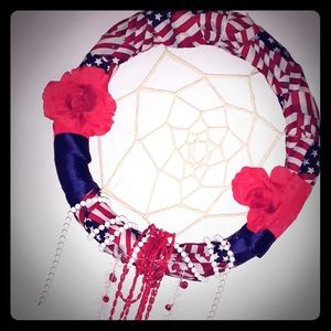 Large Patriotic Dream Catcher